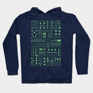 Modular Synthesizer Green Hoodie